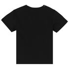 تيشيرت باللون الأسود للأولاد, 1, hi-res