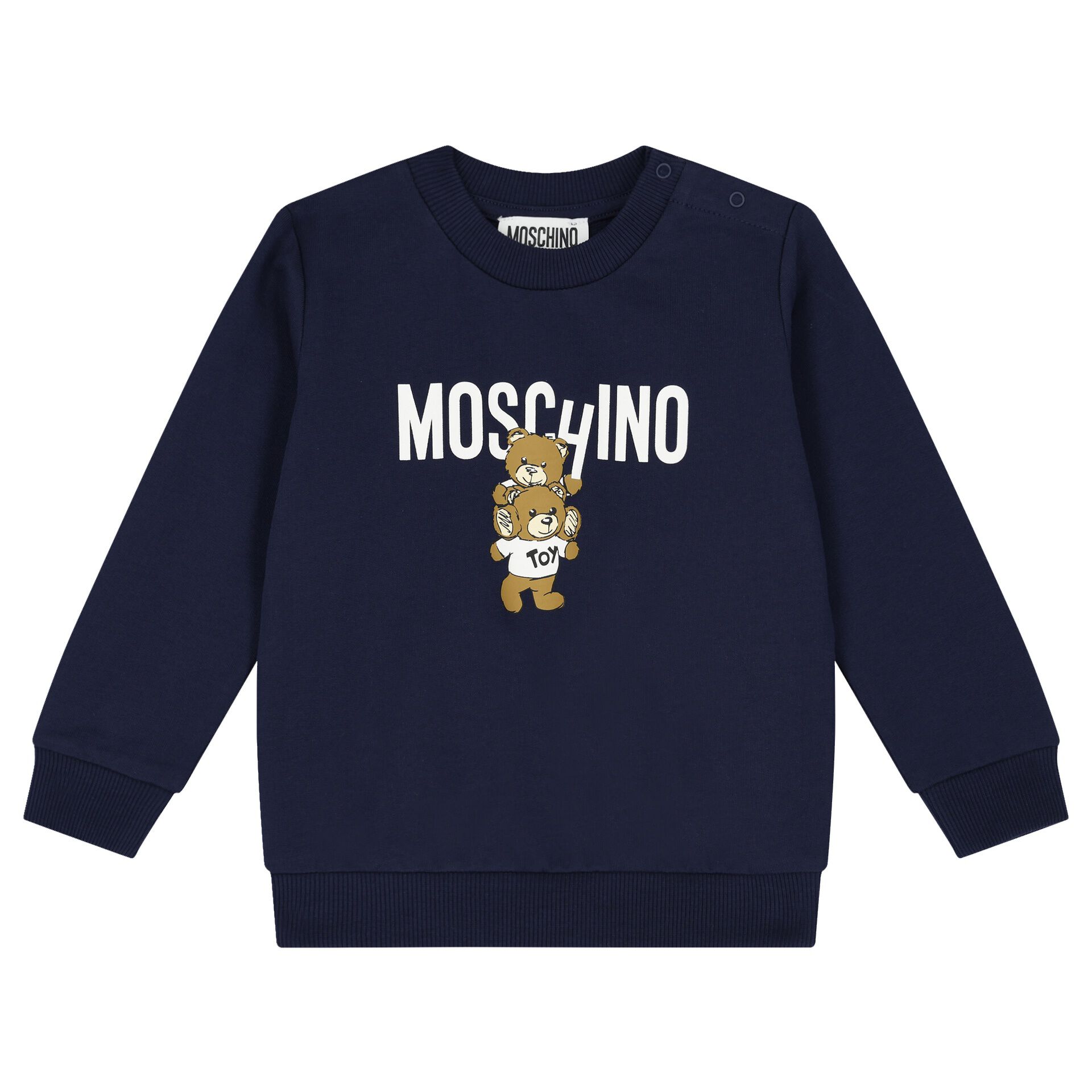 Blue moschino sweatshirt 2025
