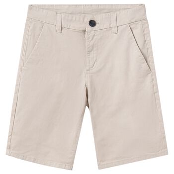 Boys Beige Shorts