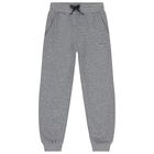 Boys Red, Grey & Navy Blue Tracksuit Set (3 Piece), 3, hi-res
