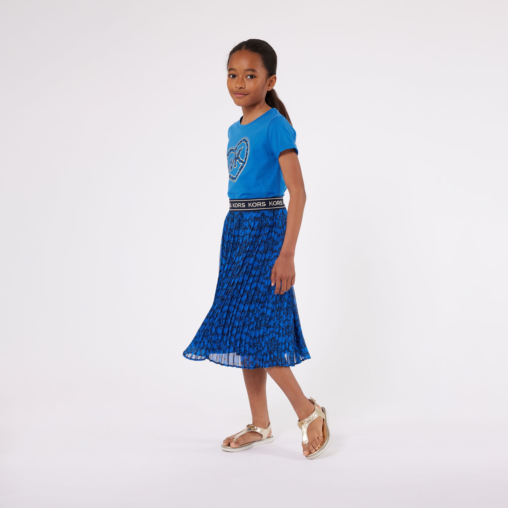 Girls blue skirt discount
