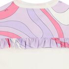 Girls Ivory Logo T-Shirt, 1, hi-res