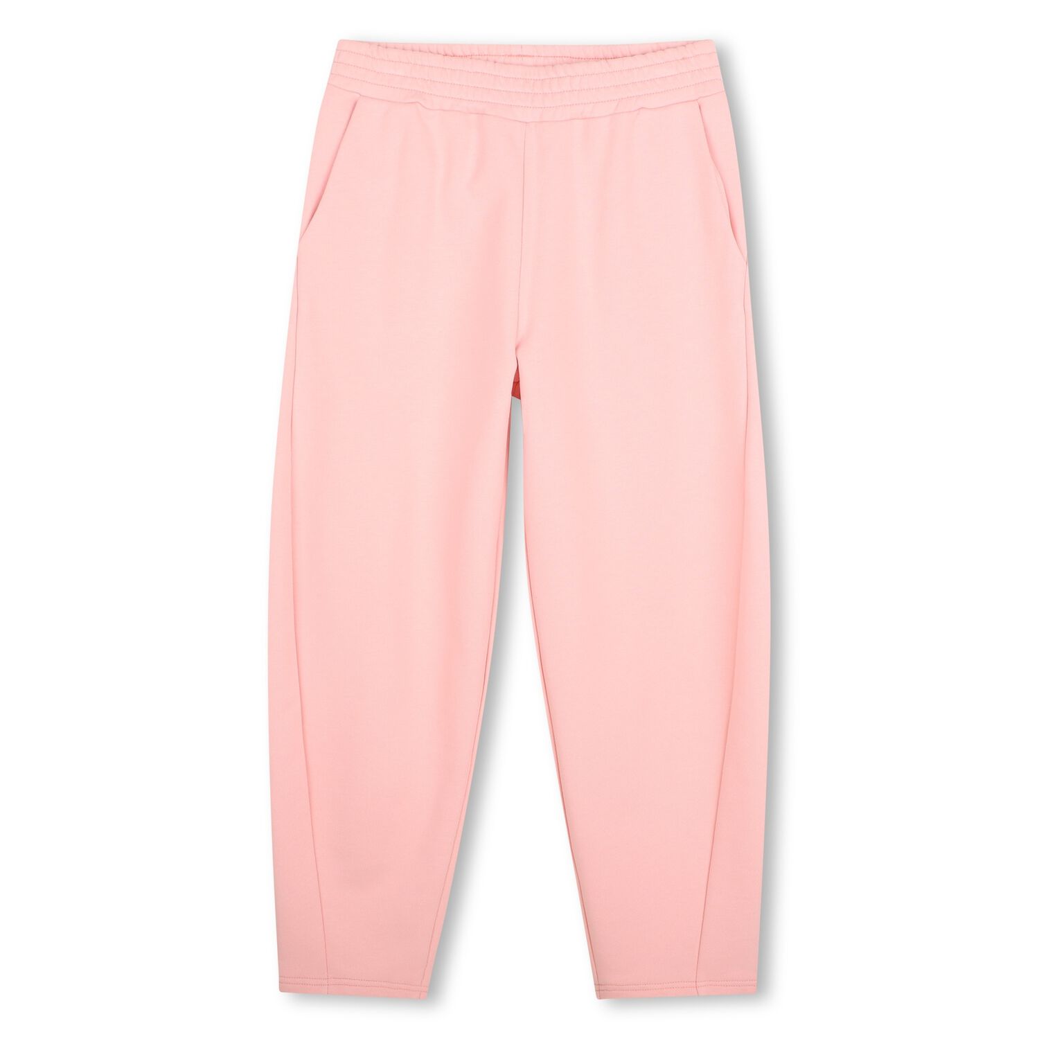 Girls Pink Logo Joggers, 2, hi-res