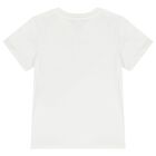 Boys Ivory Horse Logo T-Shirt, 1, hi-res