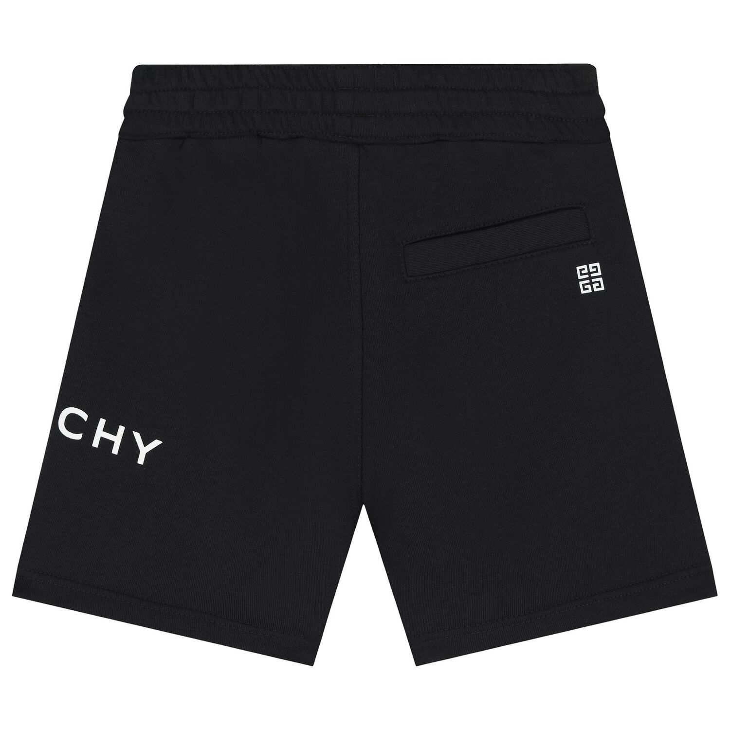 Boys Black Logo Shorts, 1, hi-res image number null