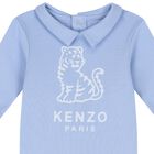 Blue Tiger Logo Babygrows ( 2 Pack ), 2, hi-res