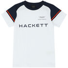 Boys White Logo T-Shirt, 1, hi-res