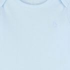 بودي سوت بالشعار باللون الازرق للاولاد, 1, hi-res