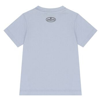 Younger Boys Blue Logo T-Shirt