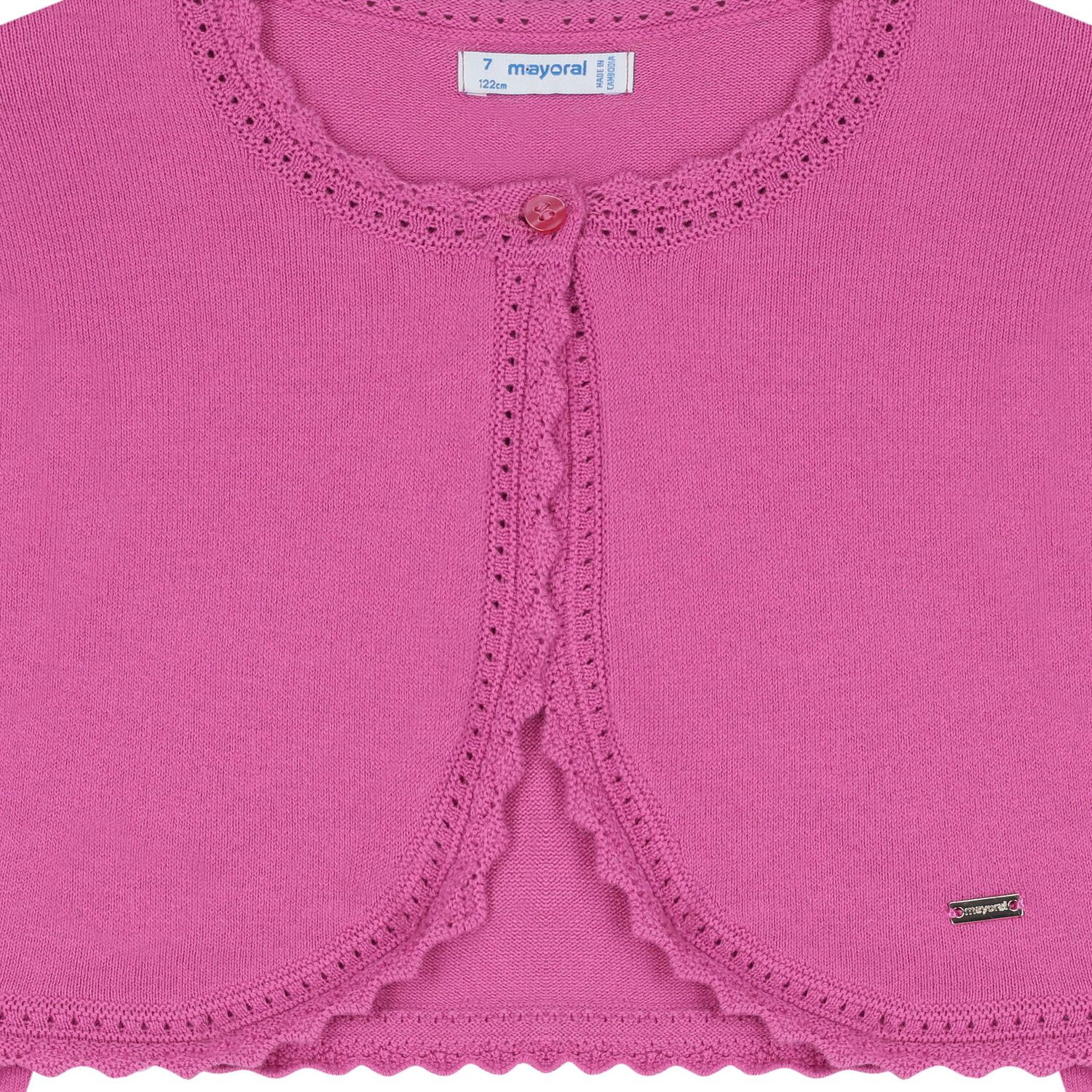 كارديغان بولوير وردي للبنات, 4, hi-res image number null