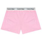 بيجاما بنات بالشعار باللون الوردي, 1, hi-res