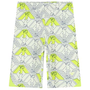 Boys Ivory Logo Shorts