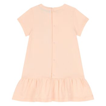 Younger Girls Pale Orange Crossbody Bag Dress
