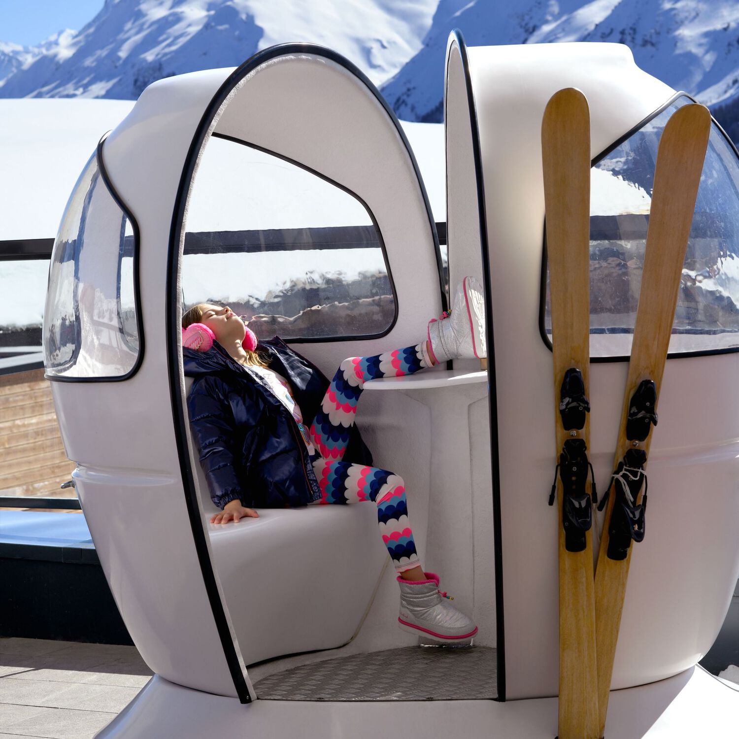 ليغنز بنات باللون الكحلي و الوردي, 1, hi-res image number null