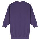Girls Purple Polo Bear Dress, 1, hi-res