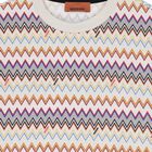 Boys Beige Zigzag T-Shirt, 1, hi-res