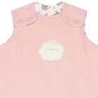 Baby Girls Pink Bunny Sleeping Bag, 2, hi-res