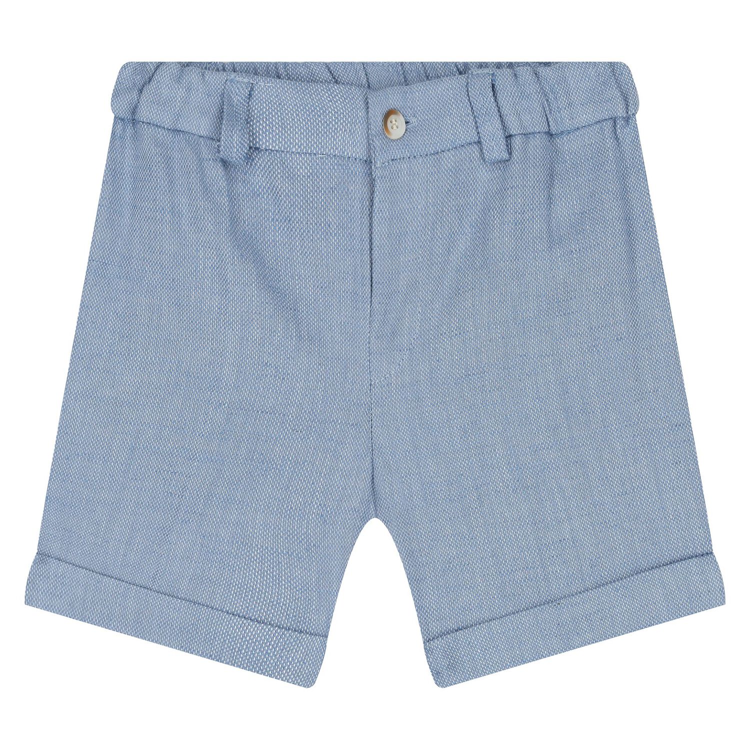 طقم شورت  أولاد باللون البيج والأزرق و الأبيض , 1, hi-res