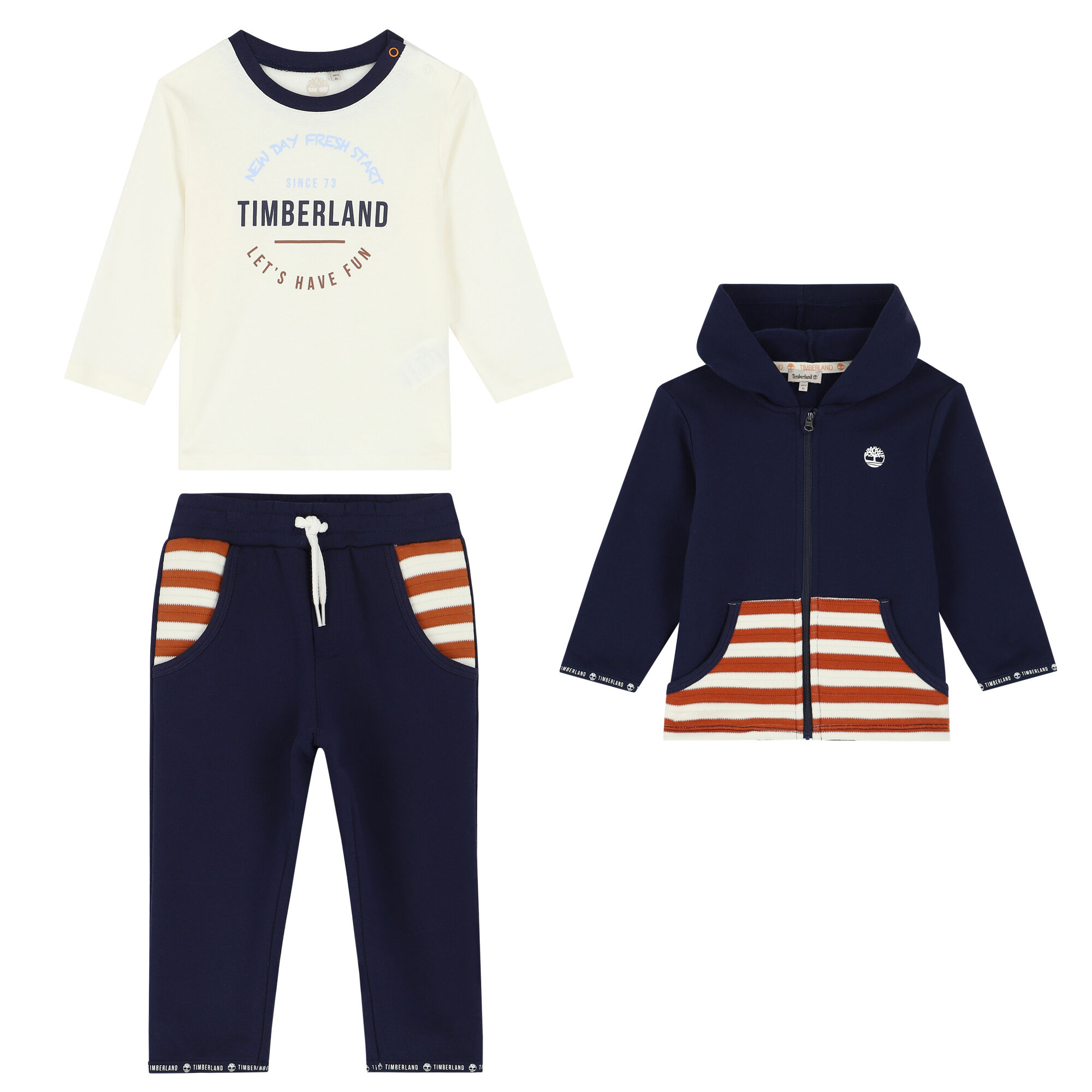Timberland sales baby tracksuit