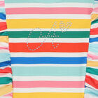 فستان مخطط بكشكشة متعدد الألوان, 1, hi-res