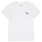 Boys White Logo T-Shirt, 3, hi-res