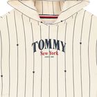 Girls Ivory Logo Hooded Top, 1, hi-res