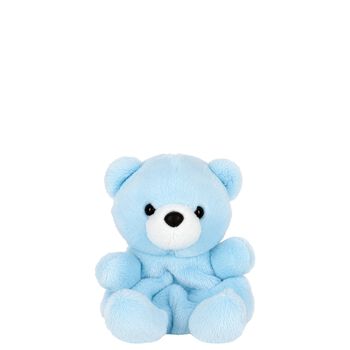 Palm Pals Blue Benny Baby Bear Soft Toy ( 13cm )