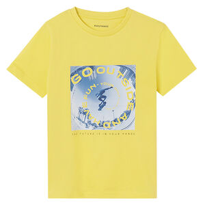 Boys Yellow Skater T-Shirt