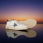 Ivory & Grey Logo Trainers, 1, hi-res