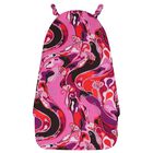 عش مطبوع عليه زهرة الأوركيد باللون الوردية للبنات (75 سم), 1, hi-res