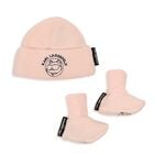 Baby Girls Pink Hat & Bootie Choupette Gift Set, 1, hi-res