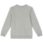 Boys Grey Polo Bear Sweatshirt, 2, hi-res