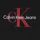 تيشيرت أولاد بالشعار باللون الأسود, 3, hi-res