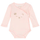 Baby Girls Pink Body Vests (2 Pack), 1, hi-res