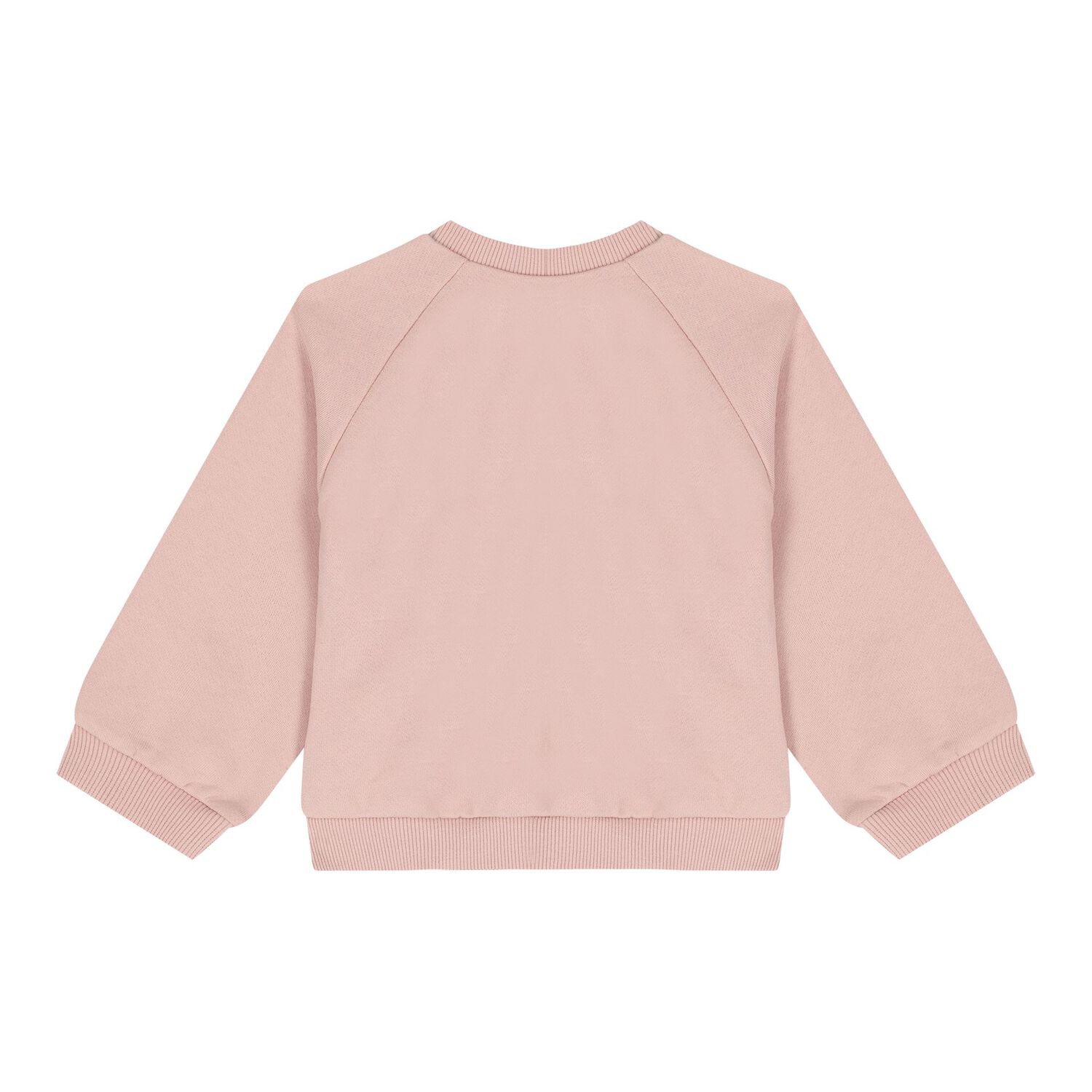 Baby Girls Pink & Beige Tracksuit Set, 1, hi-res