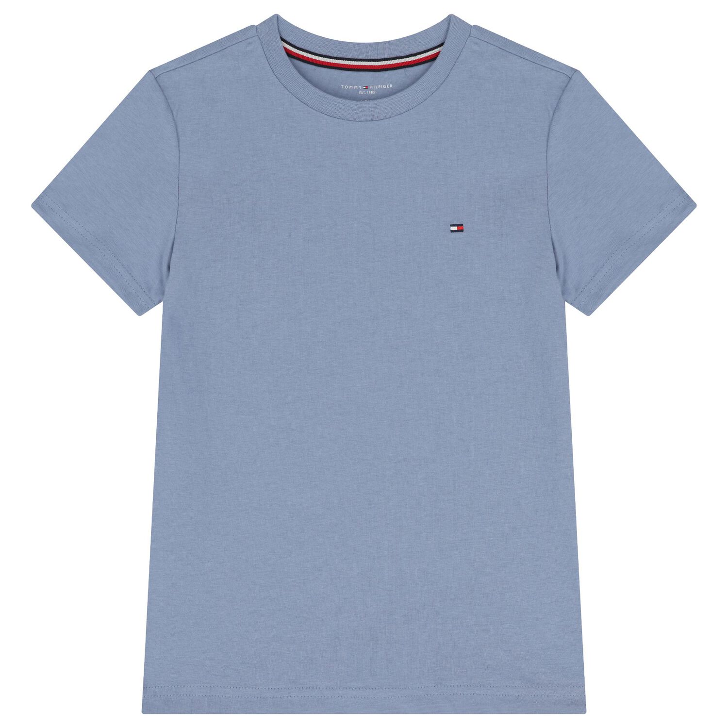 تيشيرت اولاد بالشعار من القطن باللون الكحلى والازرق ( 2 قطعه ) , 4, hi-res