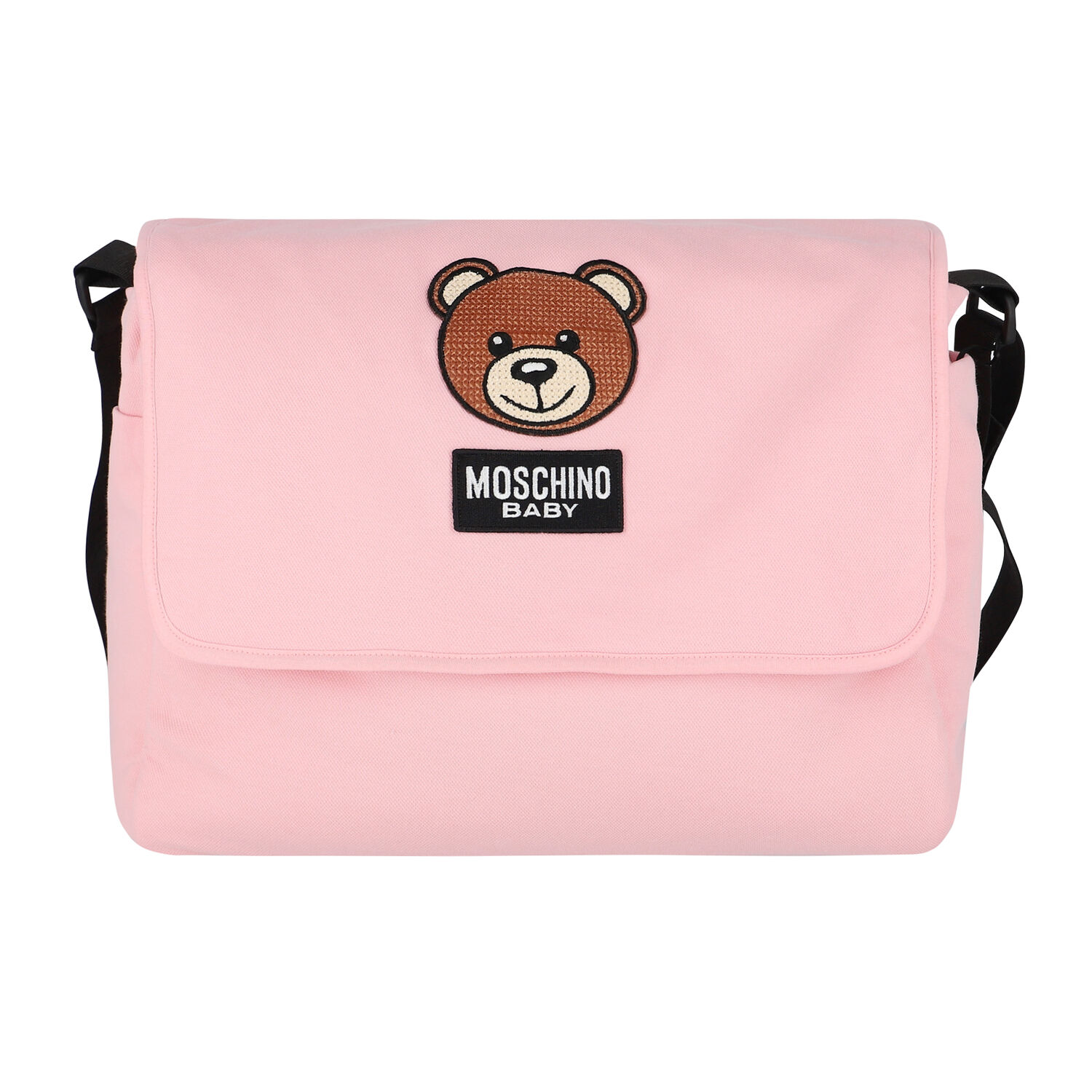 Pink Teddy Logo Baby Changing Bag, 2, hi-res image number null