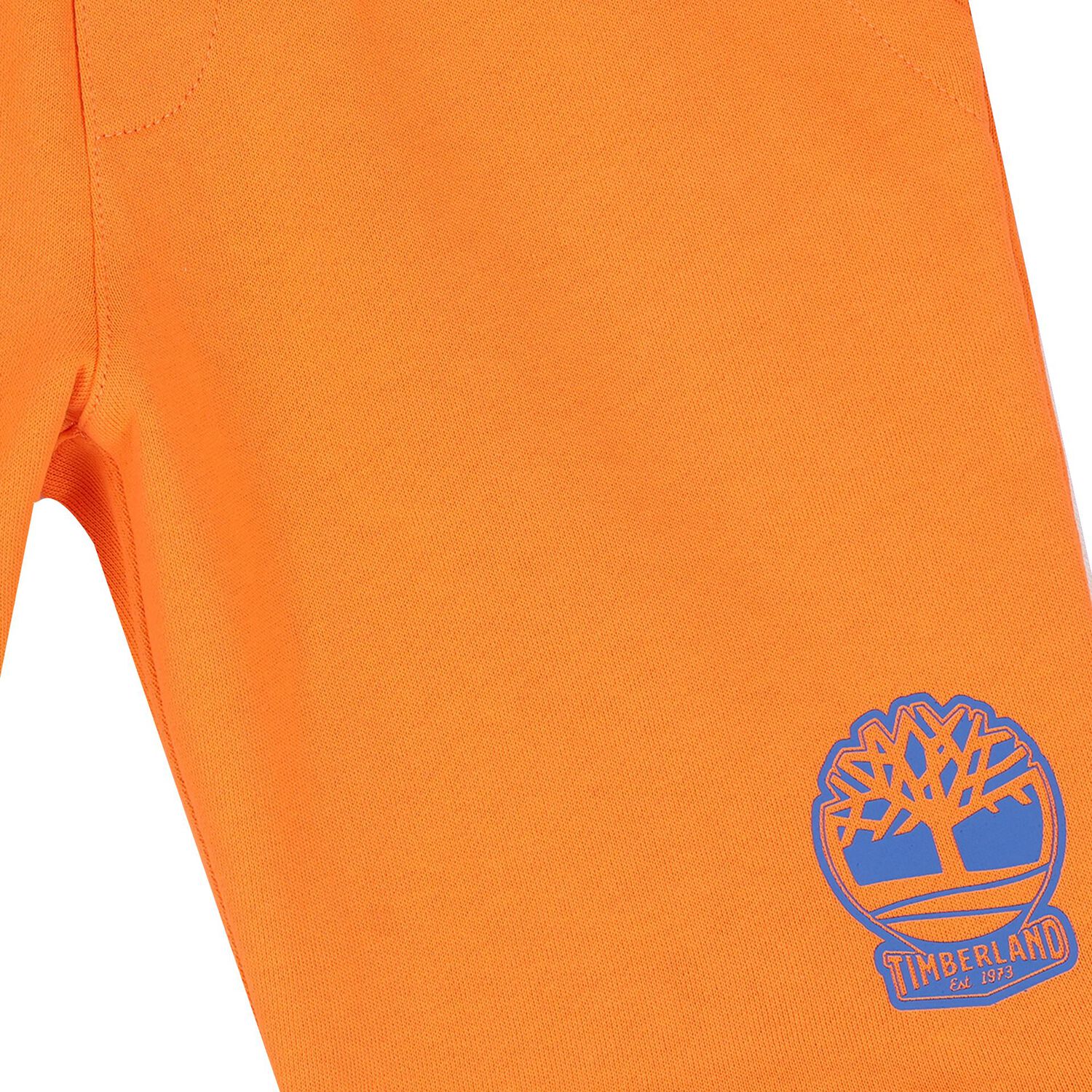 Boys Orange Logo Shorts, 3, hi-res image number null