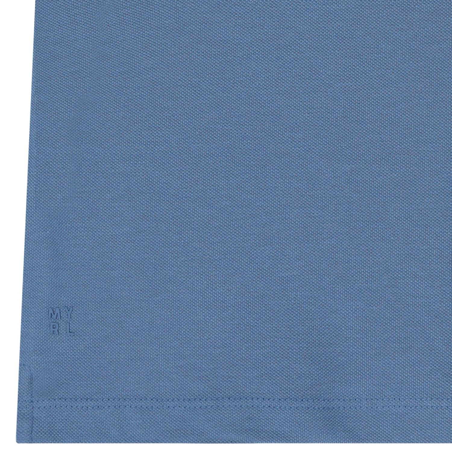 Boys Blue Polo Shirt, 5, hi-res image number null