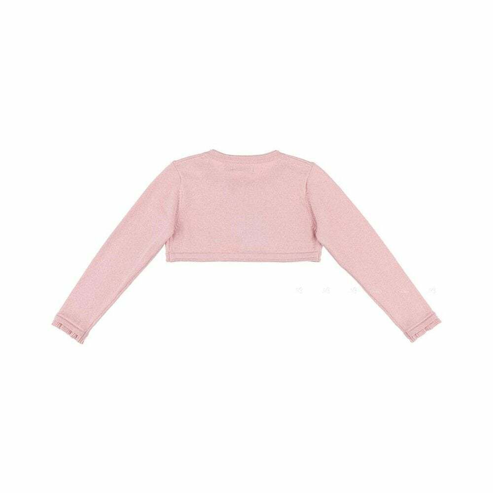Pale pink bolero cardigan 2025
