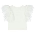 تيشيرت بنات عيد الميلاد 4 باللون الأبيض, 8, hi-res