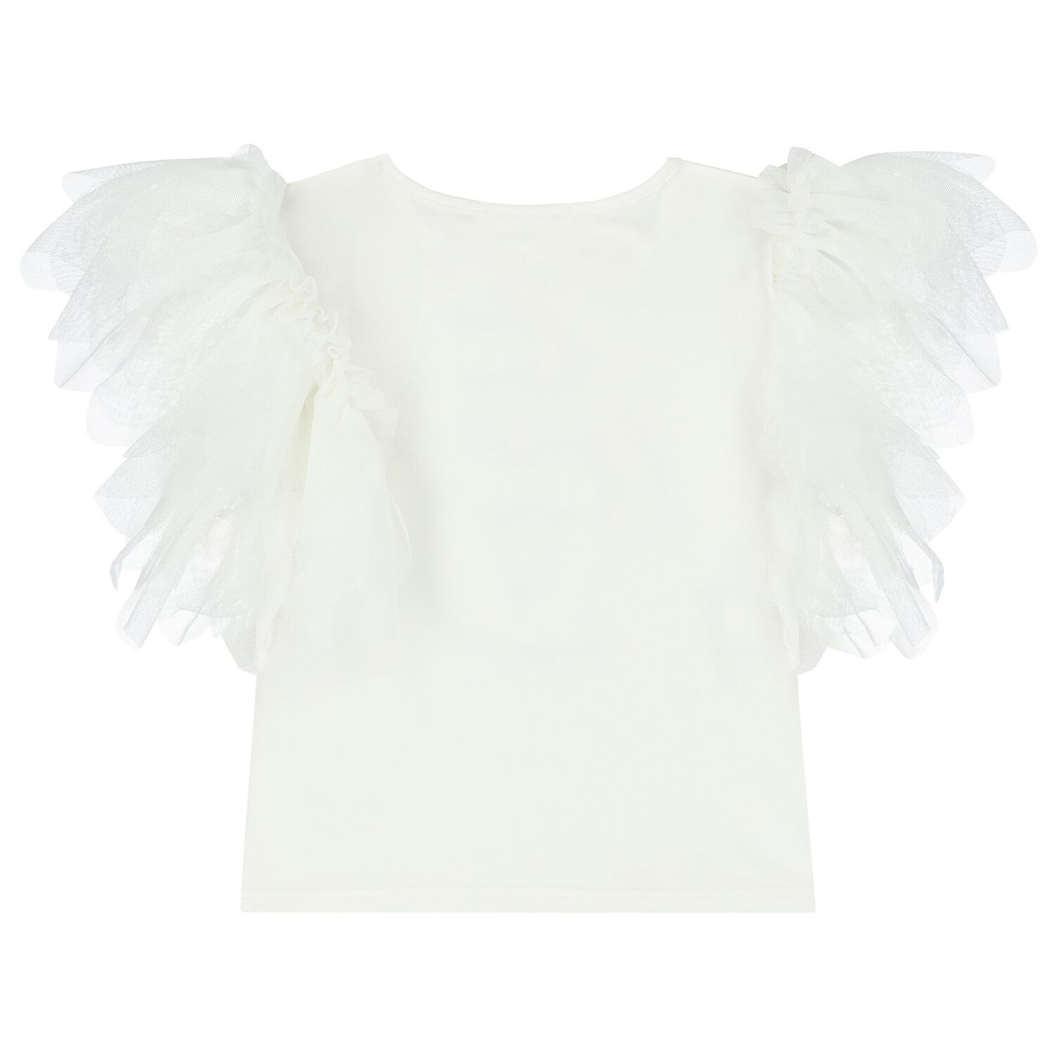 تيشيرت بنات عيد الميلاد 4 باللون الأبيض, 8, hi-res