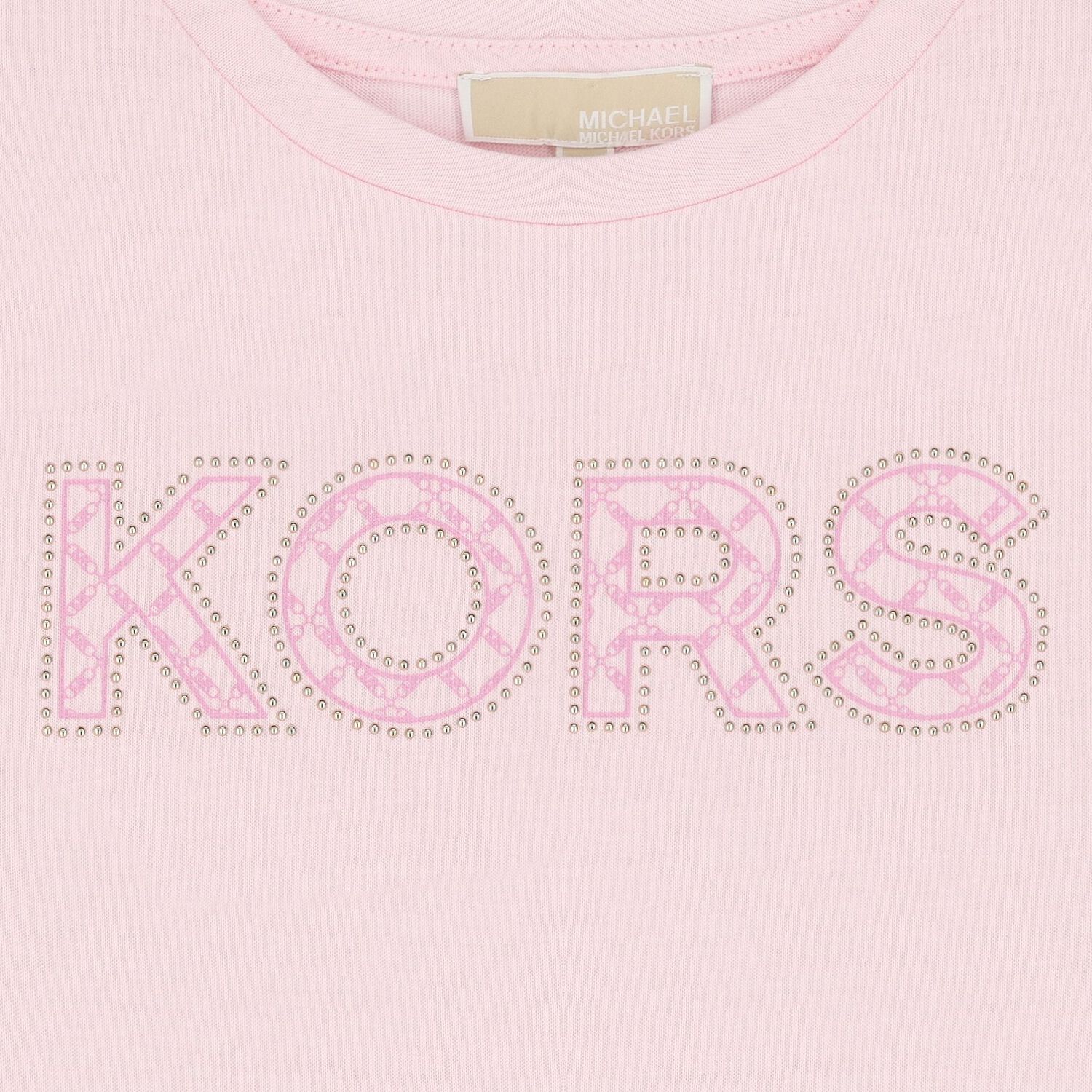 تيشيرت بنات بالشعار باللون الوردى, 2, hi-res image number null