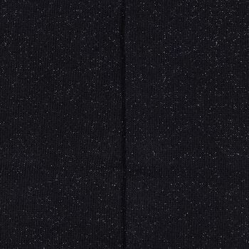 Girls Black Knitted Tights