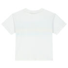 Boys White Logo T-Shirt, 2, hi-res