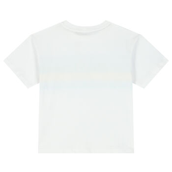 Boys White Logo T-Shirt