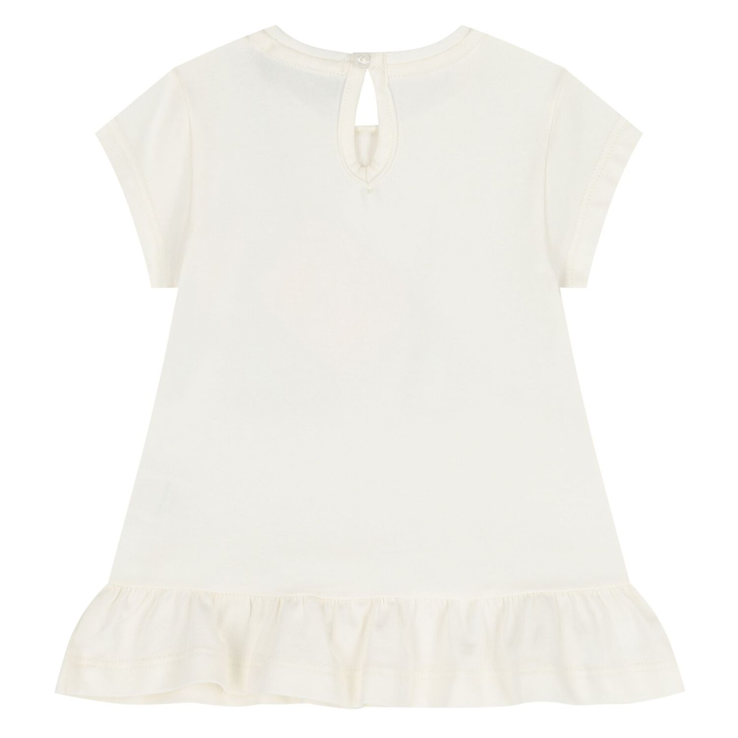 Younger Girls White & Pink Leggings Set, 1, hi-res