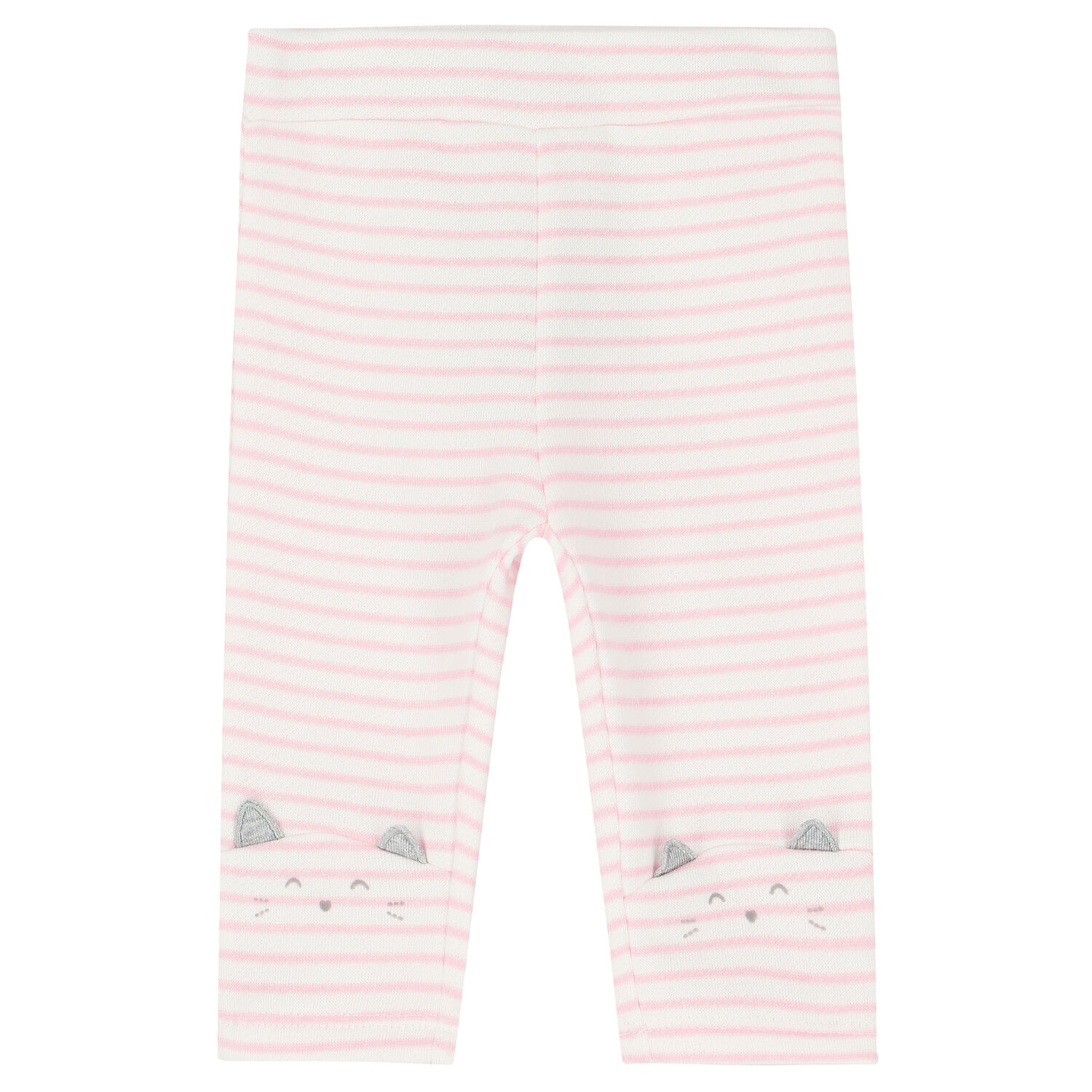 Baby Girls White & Pink 3 Piece Tracksuit, 1, hi-res image number null