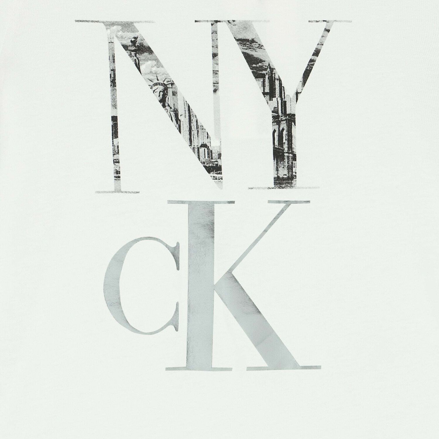 Girls White Logo T-Shirt, 1, hi-res