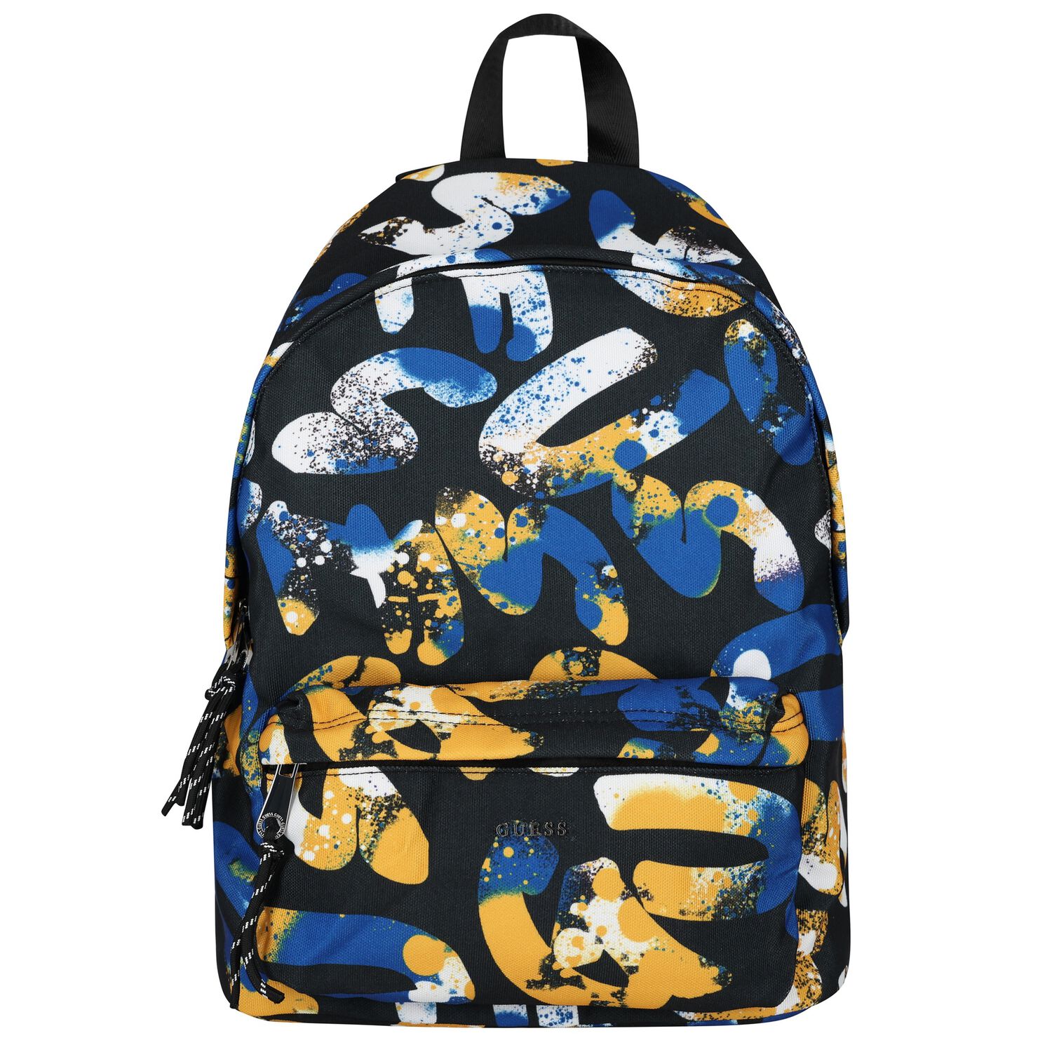 Boys Black Logo Backpack, 3, hi-res image number null